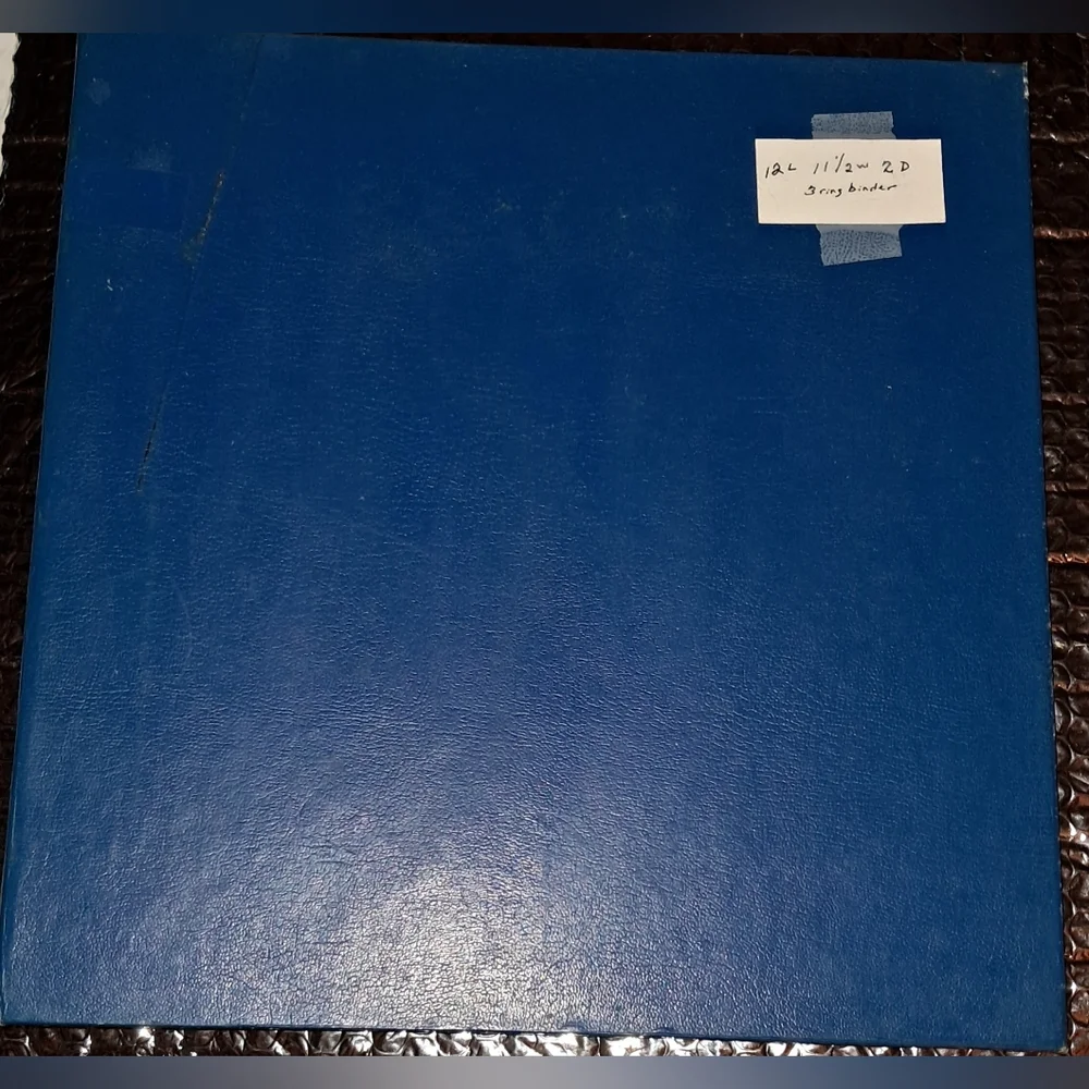 BINDER NOTEBOOK 3 RING PREOWNED
